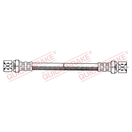 22.029 - Flexible brake pipe 