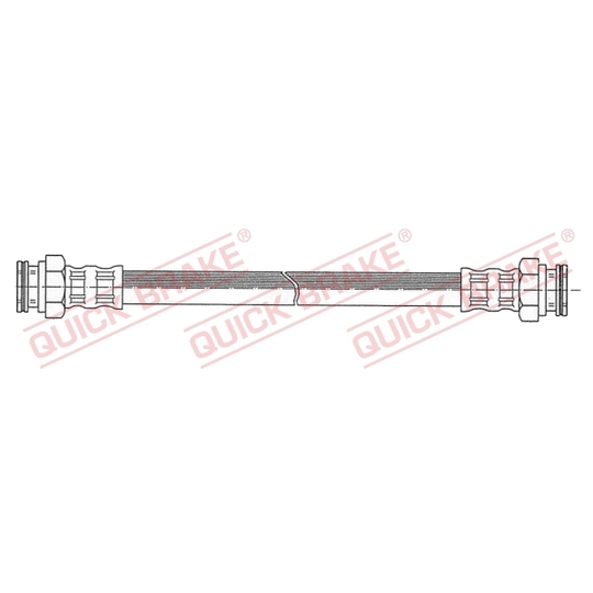 22.022 - Flexible brake pipe 