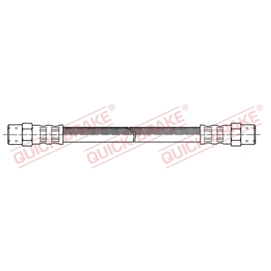 22.005 - Flexible brake pipe 