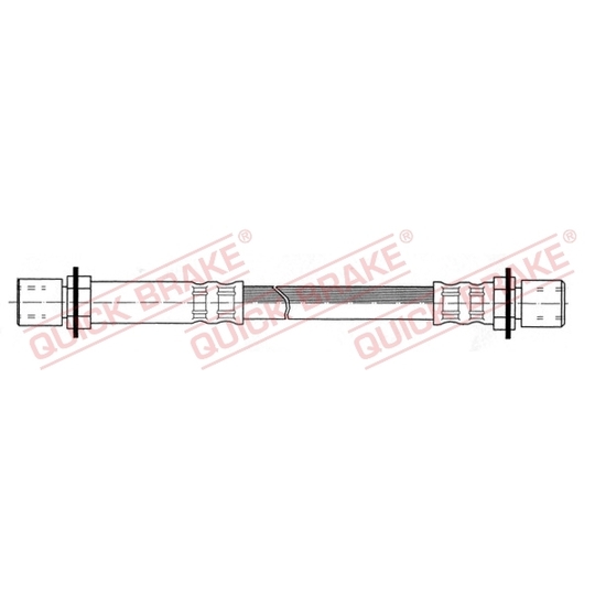 22.071 - Flexible brake pipe 