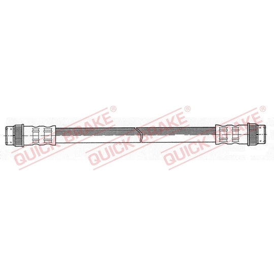 22.079 - Flexible brake pipe 