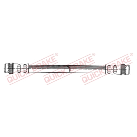 22.092 - Flexible brake pipe 