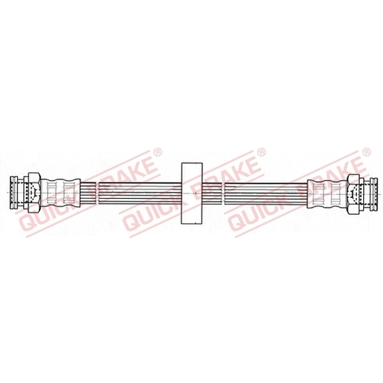 22.108 - Flexible brake pipe 