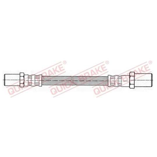 23.004 - Flexible brake pipe 