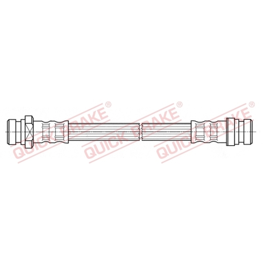 25.014 - Flexible brake pipe 