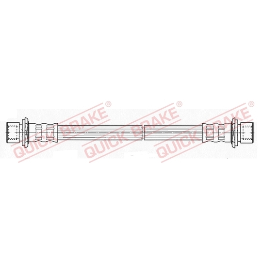 25.017 - Flexible brake pipe 