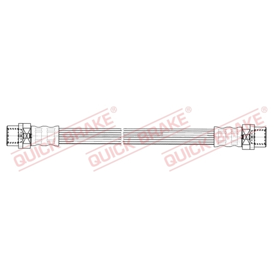 25.022 - Flexible brake pipe 