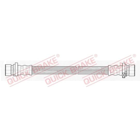 25.023 - Flexible brake pipe 