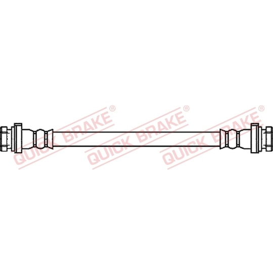 25.033 - Flexible brake pipe 