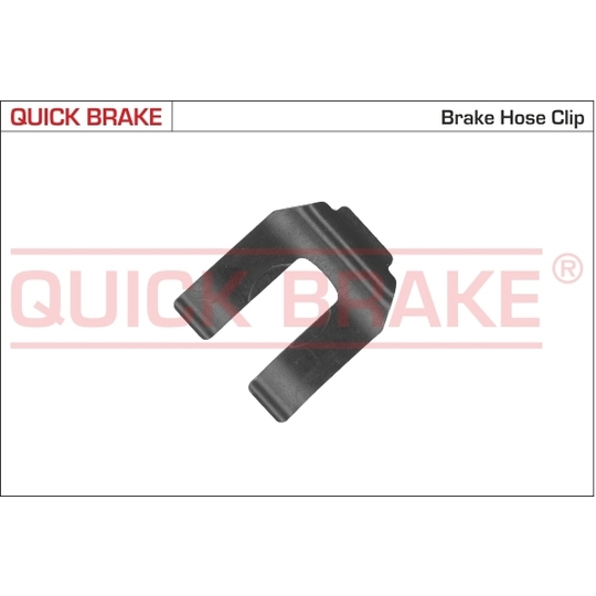 3200 - Holding Bracket, brake hose 