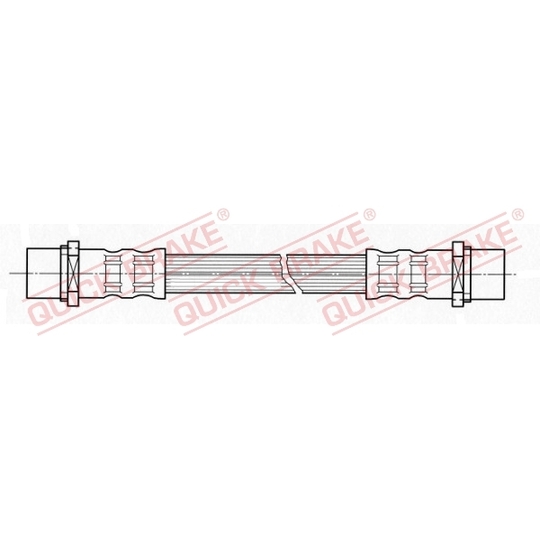 27.075 - Flexible brake pipe 