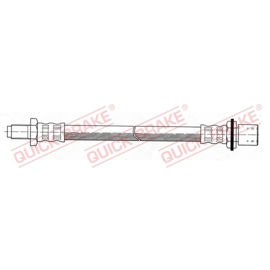 32.016 - Flexible brake pipe 