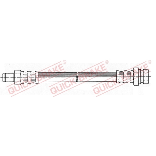 32.080 - Flexible brake pipe 