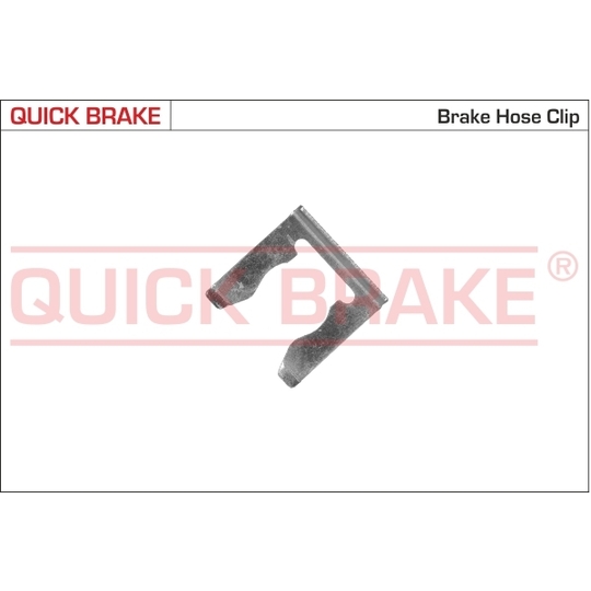 3207 - Holding Bracket, brake hose 