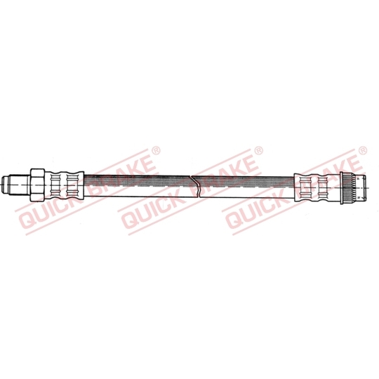 32.073 - Flexible brake pipe 