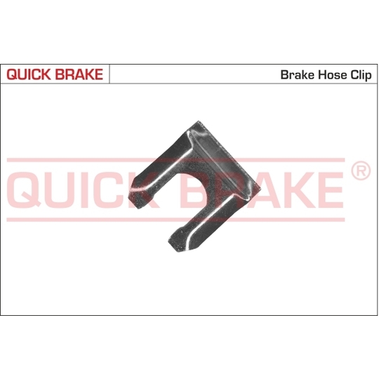 3206 - Holding Bracket, brake hose 