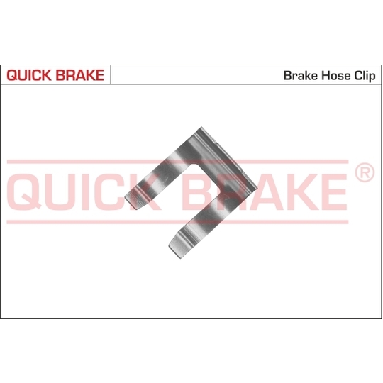 3208 - Holding Bracket, brake hose 