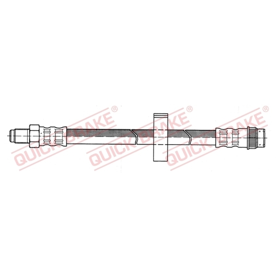 32.104 - Flexible brake pipe 