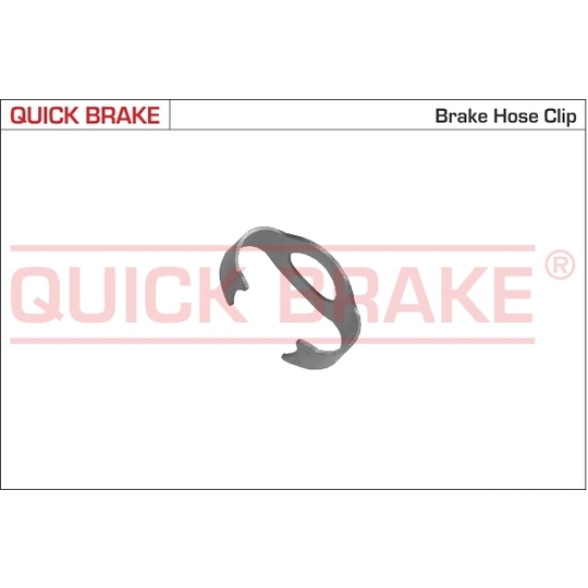 3212 - Holding Bracket, brake hose 