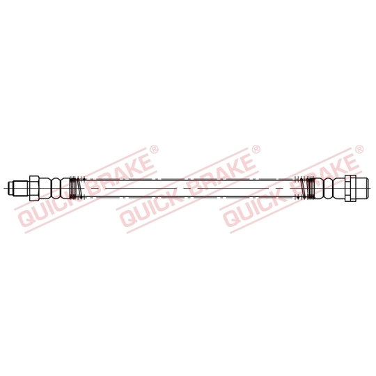 32.512 - Flexible brake pipe 