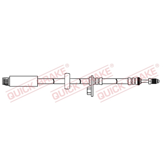 32.806 - Flexible brake pipe 