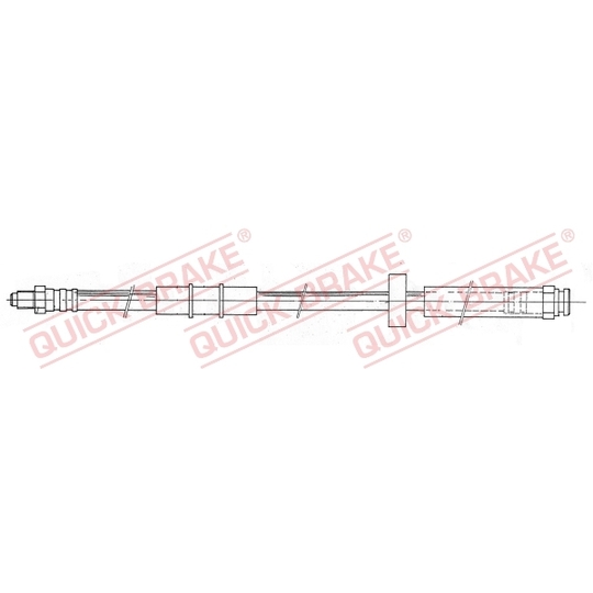 32.917 - Flexible brake pipe 