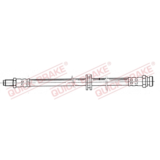 32.927 - Flexible brake pipe 