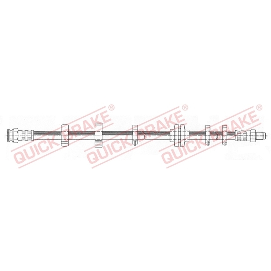 32.958 - Flexible brake pipe 