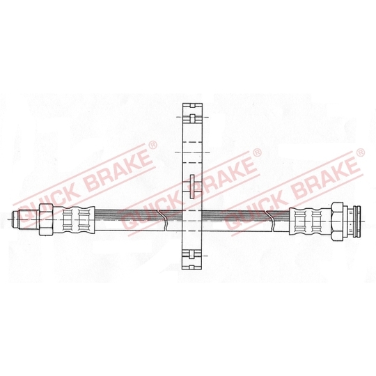 32.964 - Flexible brake pipe 