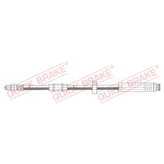 32.961 - Flexible brake pipe 