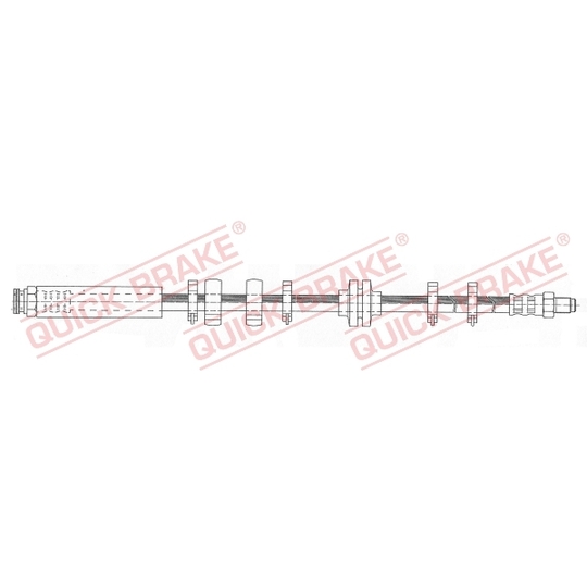 32.969 - Flexible brake pipe 