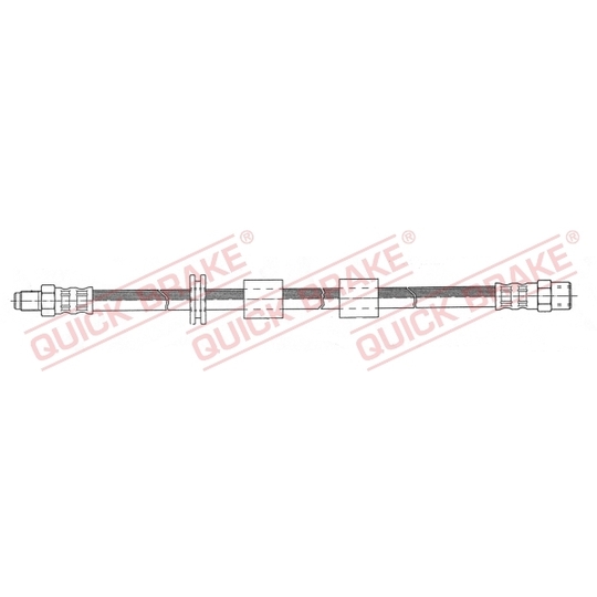 32.960 - Flexible brake pipe 