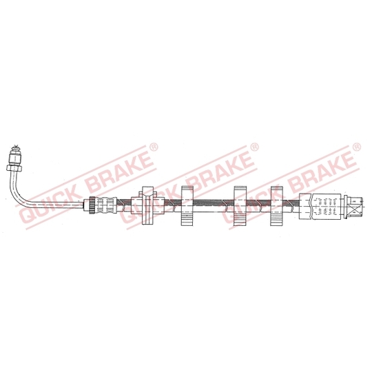 32.995 - Flexible brake pipe 