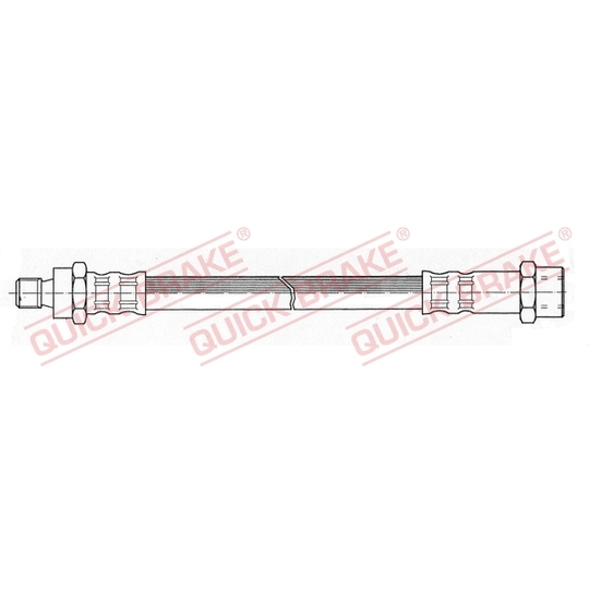 34.006 - Flexible brake pipe 