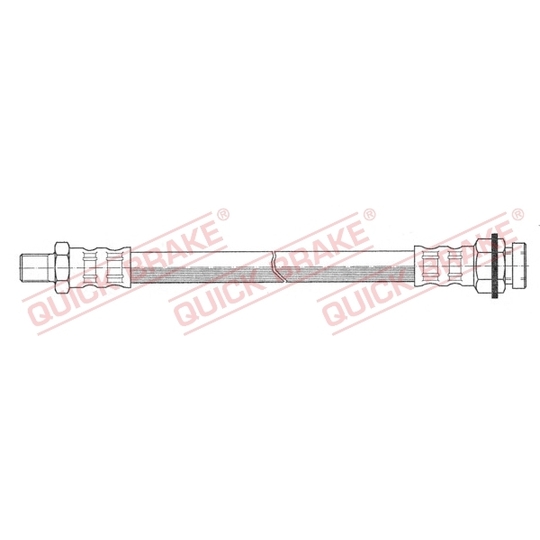 34.005 - Flexible brake pipe 