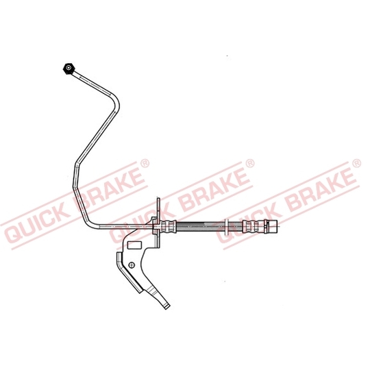 35.914 - Flexible brake pipe 