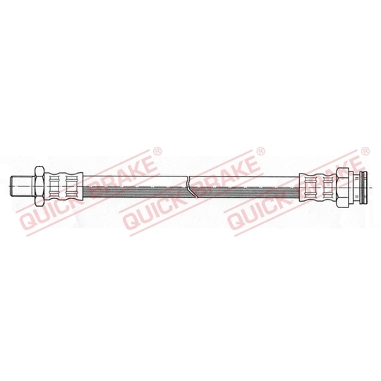 37.006 - Flexible brake pipe 