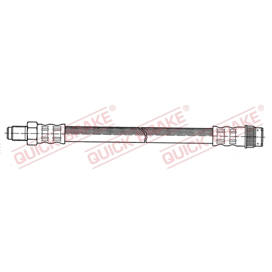 37.004 - Flexible brake pipe 