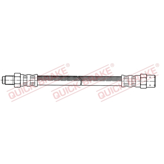 37.013 - Flexible brake pipe 