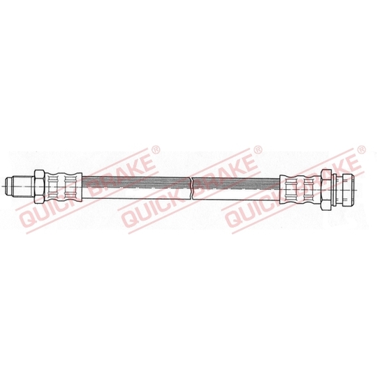 37.020 - Flexible brake pipe 