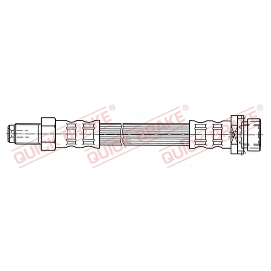 37.030 - Flexible brake pipe 