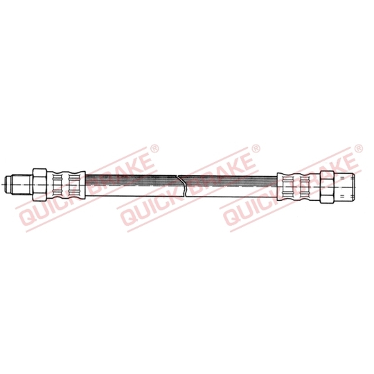 37.025 - Flexible brake pipe 