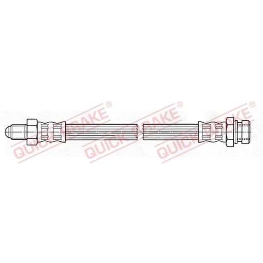 37.024 - Flexible brake pipe 