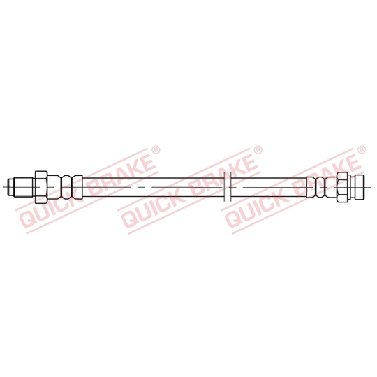 37.036 - Flexible brake pipe 