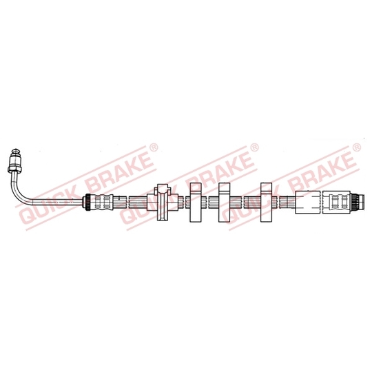 37.926 - Flexible brake pipe 