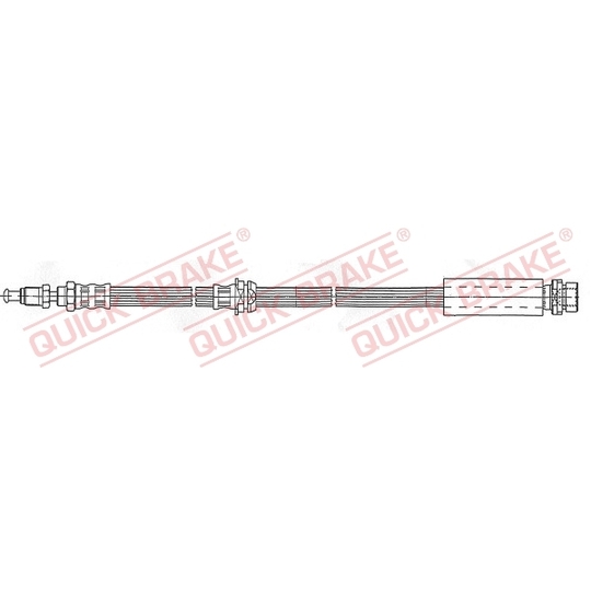 37.924 - Flexible brake pipe 