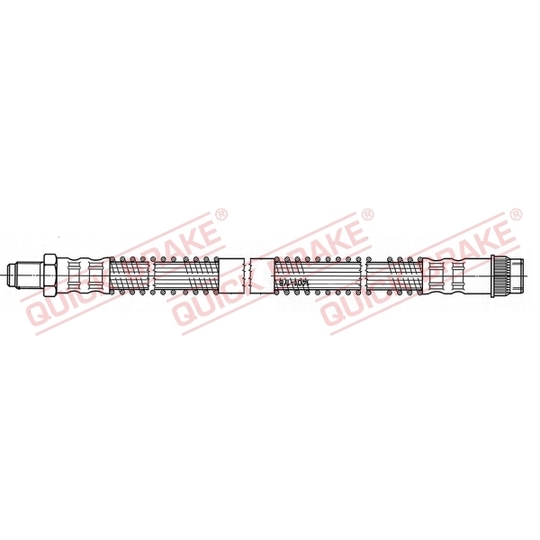 37.925 - Flexible brake pipe 