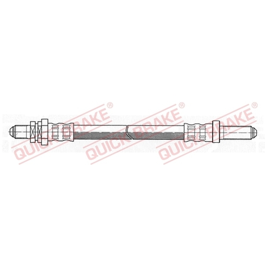 42.016 - Flexible brake pipe 