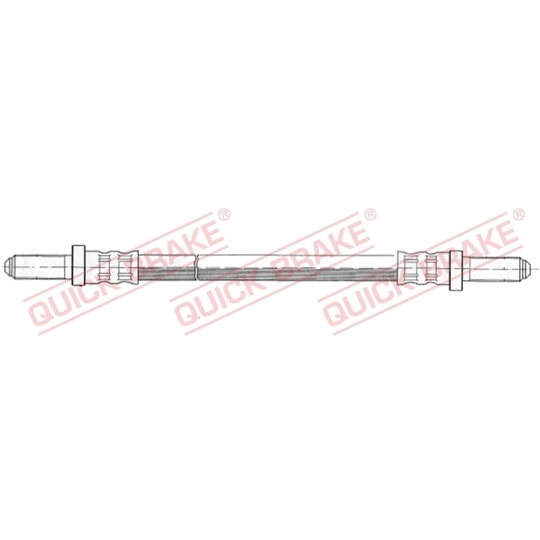 42.039 - Flexible brake pipe 