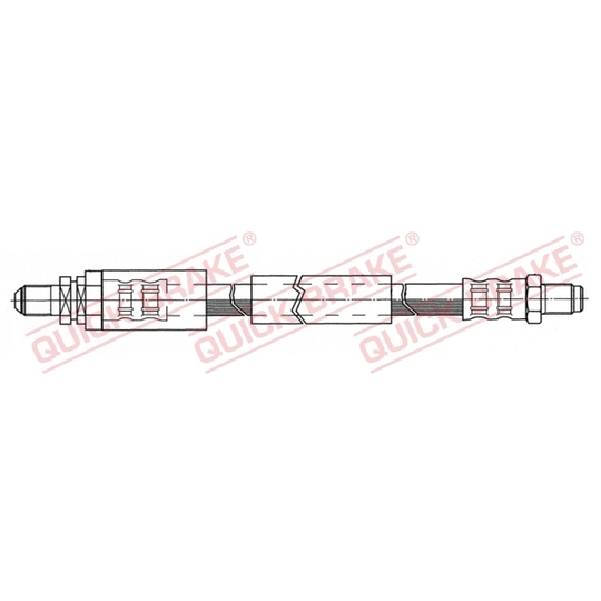 42.402 - Flexible brake pipe 